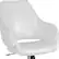 Alt View 17. Alamont Home - Madrid Contemporary Leather/Faux Leather Executive Swivel Office Chair - White LeatherSoft.