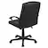 Alt View 20. Alamont Home - Coffman Contemporary Leather/Faux Leather Swivel Office Chair - Black.