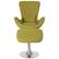 Alt View 11. Alamont Home - Egg Contemporary Fabric Chair and Ottoman Set - Green Fabric.