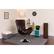 Alt View 12. Alamont Home - Egg Contemporary Leather/Faux Leather Accent Chair - Upholstered - Brown LeatherSoft.