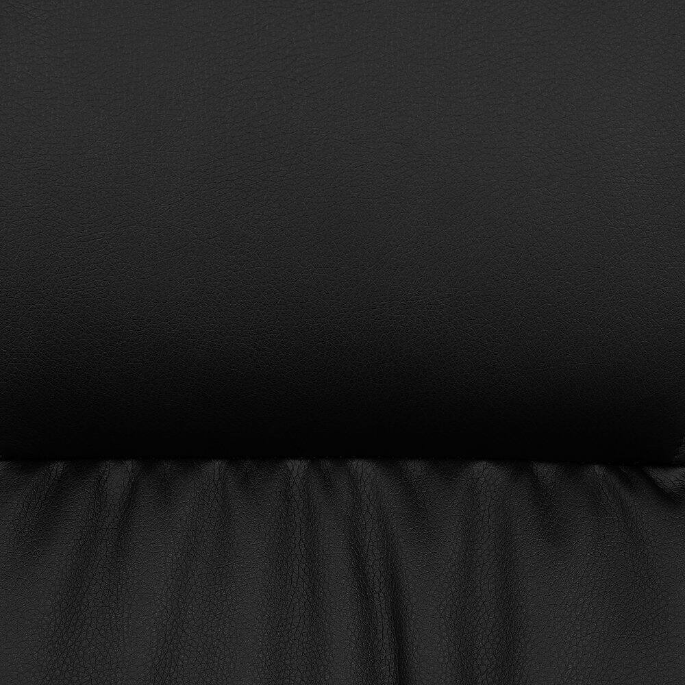 Alt View 20. Alamont Home - Biscayne Contemporary Leather/Faux Leather Swivel Office Chair - Black.