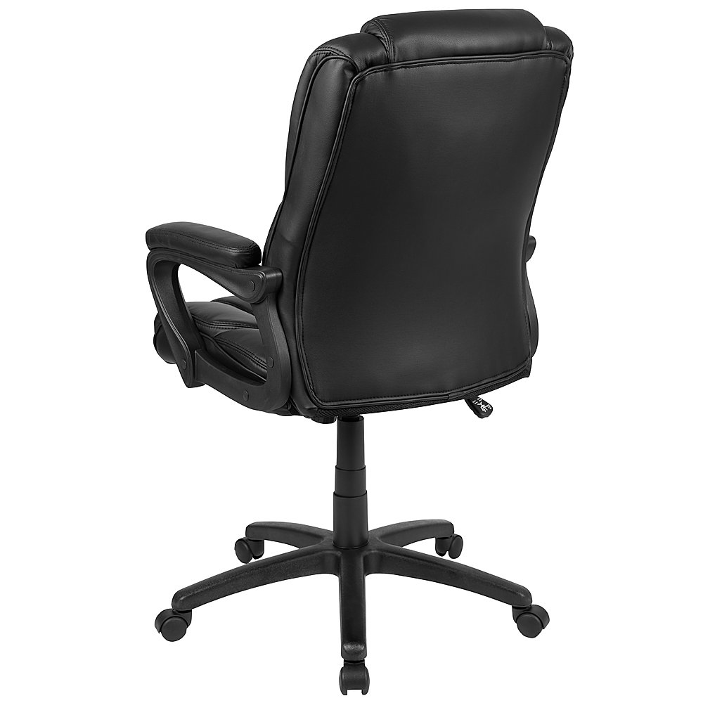Alt View 20. Alamont Home - Alamont Home Contemporary Leather/Faux Leather Big & Tall Swivel Office Chair - Black.