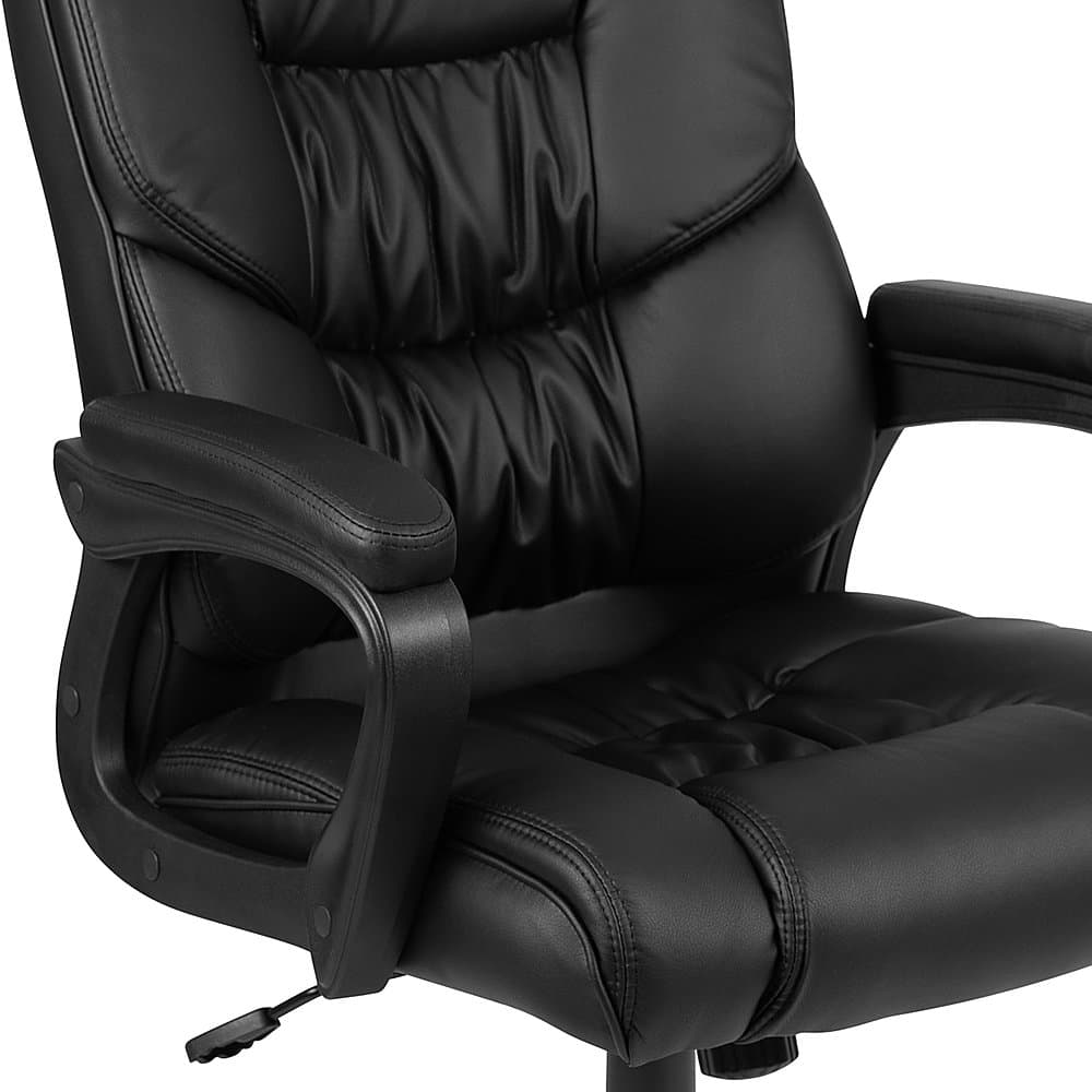 Alt View 21. Alamont Home - Alamont Home Contemporary Leather/Faux Leather Big & Tall Swivel Office Chair - Black.