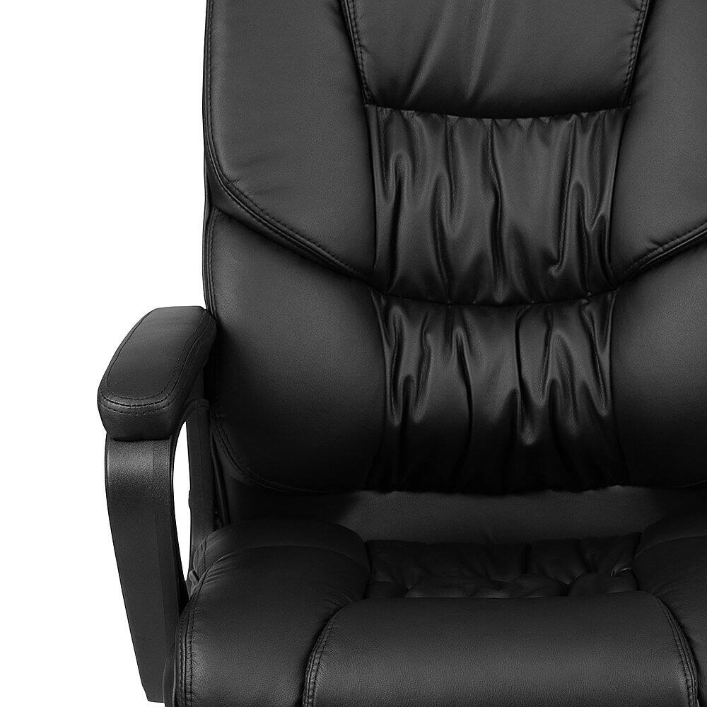 Alt View 24. Alamont Home - Alamont Home Contemporary Leather/Faux Leather Big & Tall Swivel Office Chair - Black.