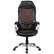 Alt View 11. Alamont Home - Contemporary Fabric Executive Swivel Office Chair - Black and Brown Fabric/Vinyl.