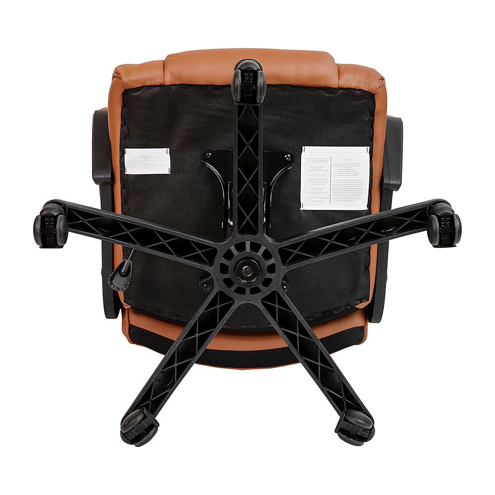 Alt View 18. Alamont Home - Alamont Home Contemporary Leather/Faux Leather Big & Tall Swivel Office Chair - Brown.