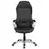 Alt View 11. Alamont Home - Contemporary Vinyl Executive Swivel Office Chair - Black Vinyl.