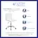 Flash Furniture is a low back designer armless white ribbed swivel task office chair that is safe, durable, and of high quality. It is a commercial-grade product that has been tested to ensure the safety and durability of the Flash Furniture products. This product meets the ANSI/BIFMA X5.1 Standard for office chairs, making it a reliable choice for office environments.