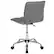 Alt View 14. Alamont Home - Alan Contemporary Vinyl Swivel Office Chair - Light Gray Vinyl/Chrome Frame.