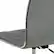 Alt View 19. Alamont Home - Alan Contemporary Vinyl Swivel Office Chair - Light Gray Vinyl/Chrome Frame.