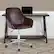 Alt View 12. Alamont Home - Cortana Contemporary Leather/Faux Leather Swivel Office Chair - Brown LeatherSoft.