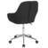 Alt View 14. Alamont Home - Cortana Contemporary Fabric Swivel Office Chair - Black Fabric.