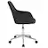 Alt View 16. Alamont Home - Cortana Contemporary Fabric Swivel Office Chair - Black Fabric.