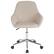 Alt View 11. Alamont Home - Cortana Contemporary Fabric Swivel Office Chair - Beige Fabric.