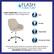 Flash Furniture Flash Furniture Cortana Home and Office Mid-Back Chair in Beige Fabric Safe Durable High-Quality Commercial Grade Commercial grade tested to ensure the safety and durability of our Flash Furniture products. This product conforms with ANSI/BIFMA X5.1 Standard for office chairs.