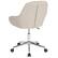 Alt View 14. Alamont Home - Cortana Contemporary Fabric Swivel Office Chair - Beige Fabric.