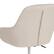 Alt View 17. Alamont Home - Cortana Contemporary Fabric Swivel Office Chair - Beige Fabric.