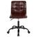 Alt View 11. Alamont Home - Sorrento Contemporary Leather/Faux Leather Swivel Office Chair - Brown LeatherSoft.