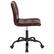Alt View 16. Alamont Home - Sorrento Contemporary Leather/Faux Leather Swivel Office Chair - Brown LeatherSoft.