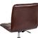 Alt View 17. Alamont Home - Sorrento Contemporary Leather/Faux Leather Swivel Office Chair - Brown LeatherSoft.