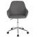 Alt View 11. Alamont Home - Cortana Contemporary Leather/Faux Leather Swivel Office Chair - Gray LeatherSoft.