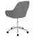 Alt View 13. Alamont Home - Cortana Contemporary Leather/Faux Leather Swivel Office Chair - Gray LeatherSoft.