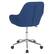 Alt View 14. Alamont Home - Cortana Contemporary Fabric Swivel Office Chair - Blue Fabric.