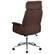Alt View 13. Alamont Home - Contemporary Fabric Executive Swivel Office Chair - Brown.