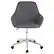 Alt View 11. Alamont Home - Cortana Contemporary Fabric Swivel Office Chair - Dark Gray Fabric.