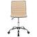 Alt View 11. Alamont Home - Alan Contemporary Vinyl Swivel Office Chair - Tan Vinyl/Chrome Frame.