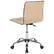 Alt View 14. Alamont Home - Alan Contemporary Vinyl Swivel Office Chair - Tan Vinyl/Chrome Frame.