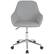 Alt View 11. Alamont Home - Cortana Contemporary Fabric Swivel Office Chair - Light Gray Fabric.
