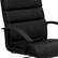 Alt View 17. Alamont Home - Lane Contemporary Leather/Faux Leather Swivel Office Chair - Black.
