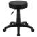 Front. Alamont Home - Baker Contemporary Leather/Faux Leather Medical Stool - Black.