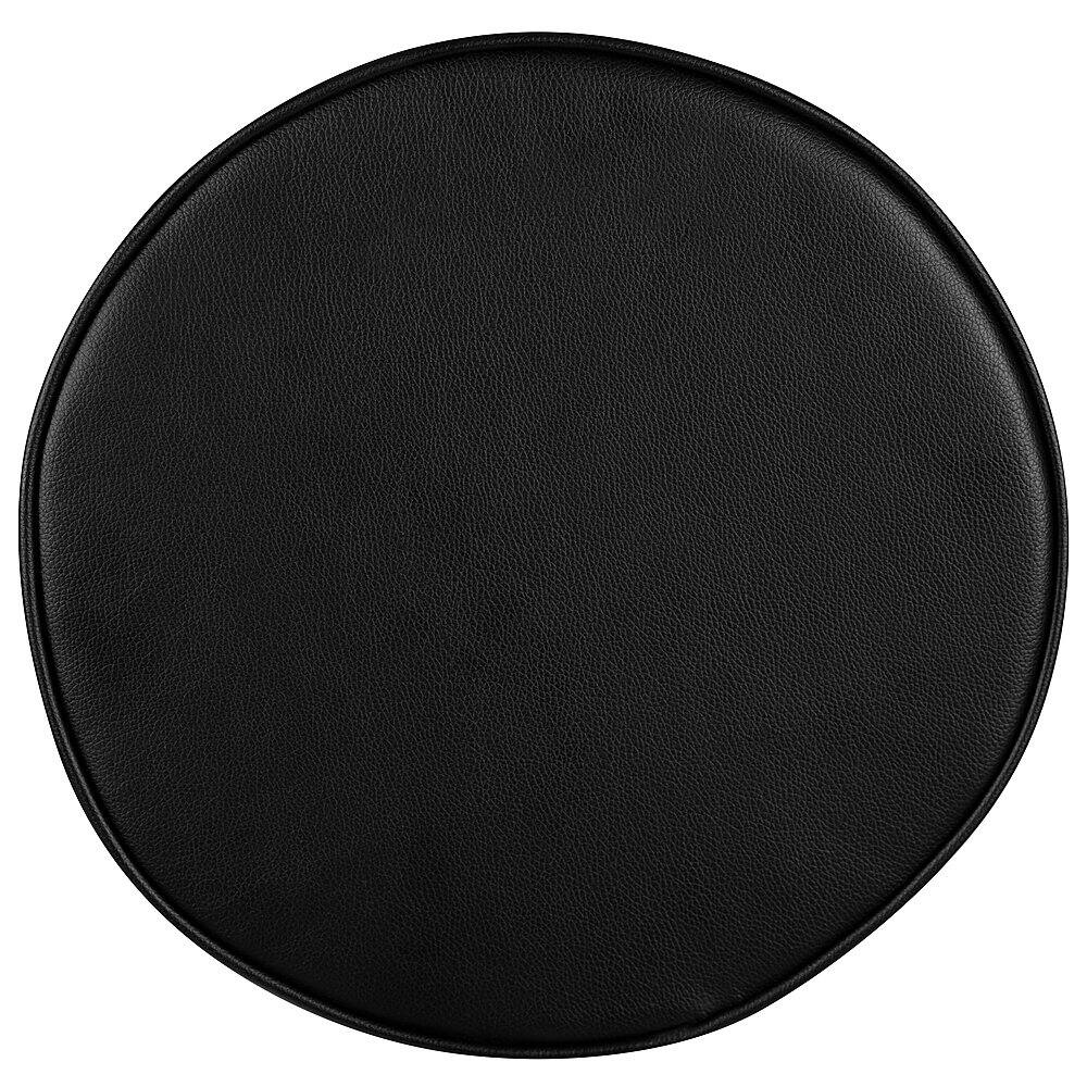 Alt View 15. Alamont Home - Baker Contemporary Leather/Faux Leather Medical Stool - Black.