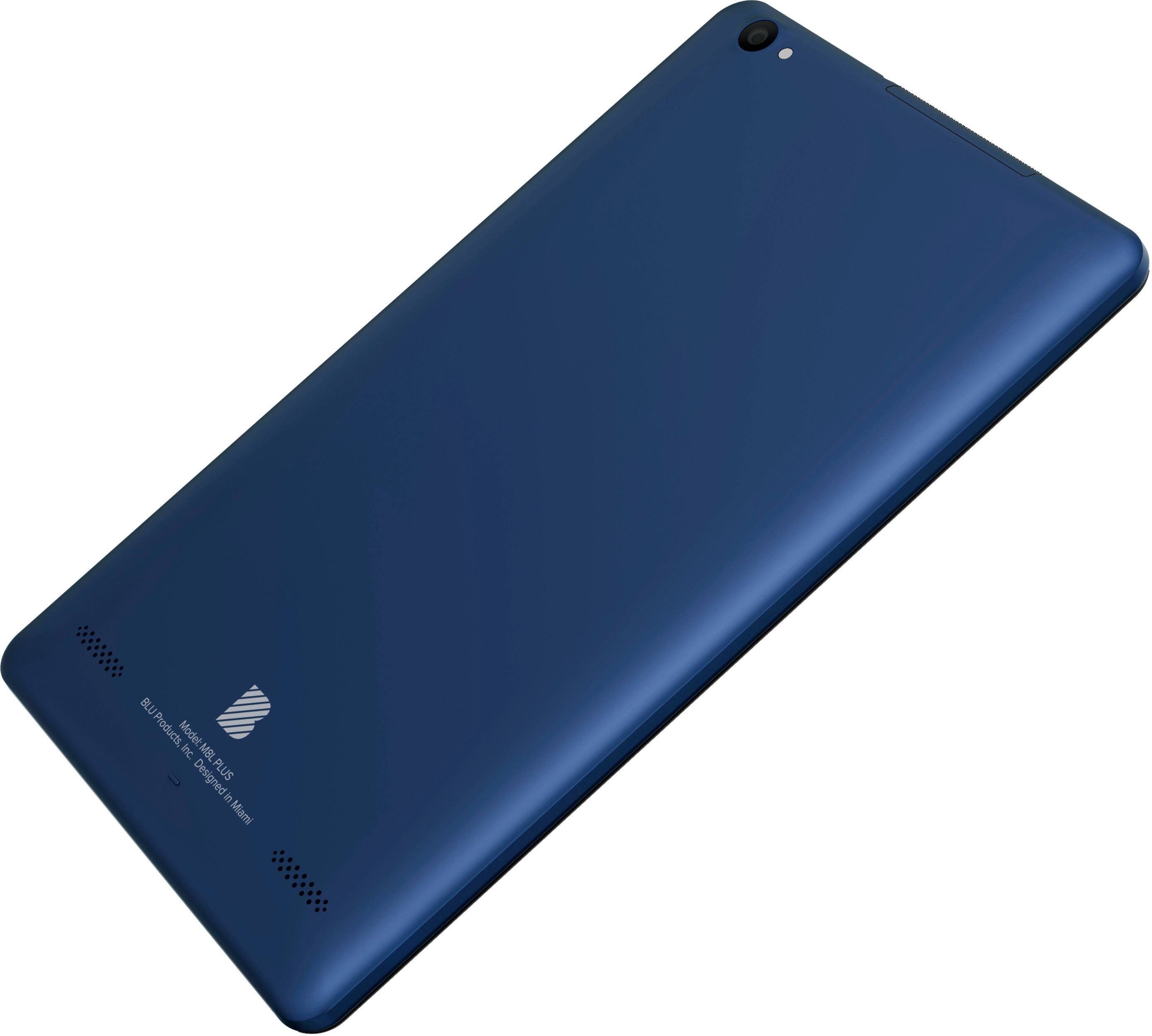 thumbnail image 2 of BLU M8L 8-Inch 4G Tablet - Android 12, 32GB Storage, 3GB RAM, Quad-Core, Wi-Fi + 4G 2 of 5