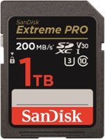 SanDisk - Extreme PRO 1TB SDXC UHS-I Memory Card - Front_Zoom