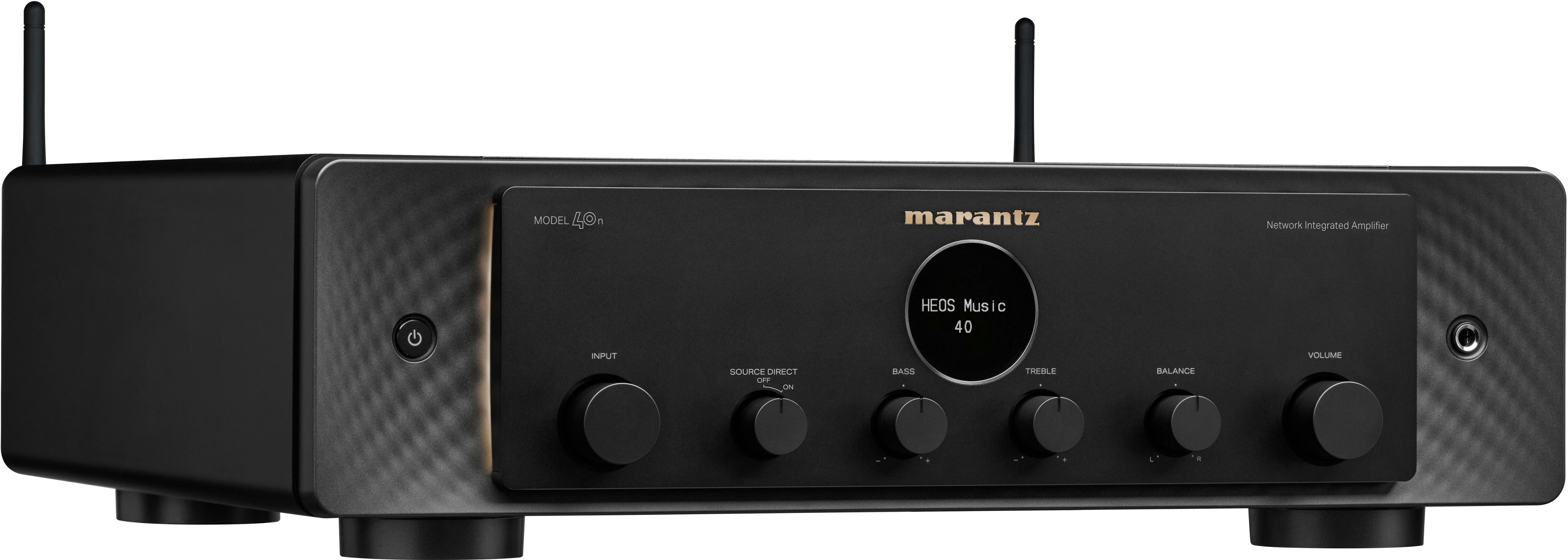 Left View: Marantz - Model 40n Stereo Integrated Amplifier - Black