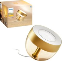 Philips - Hue Iris Limited Edition Table Lamp - Gold - Front_Zoom