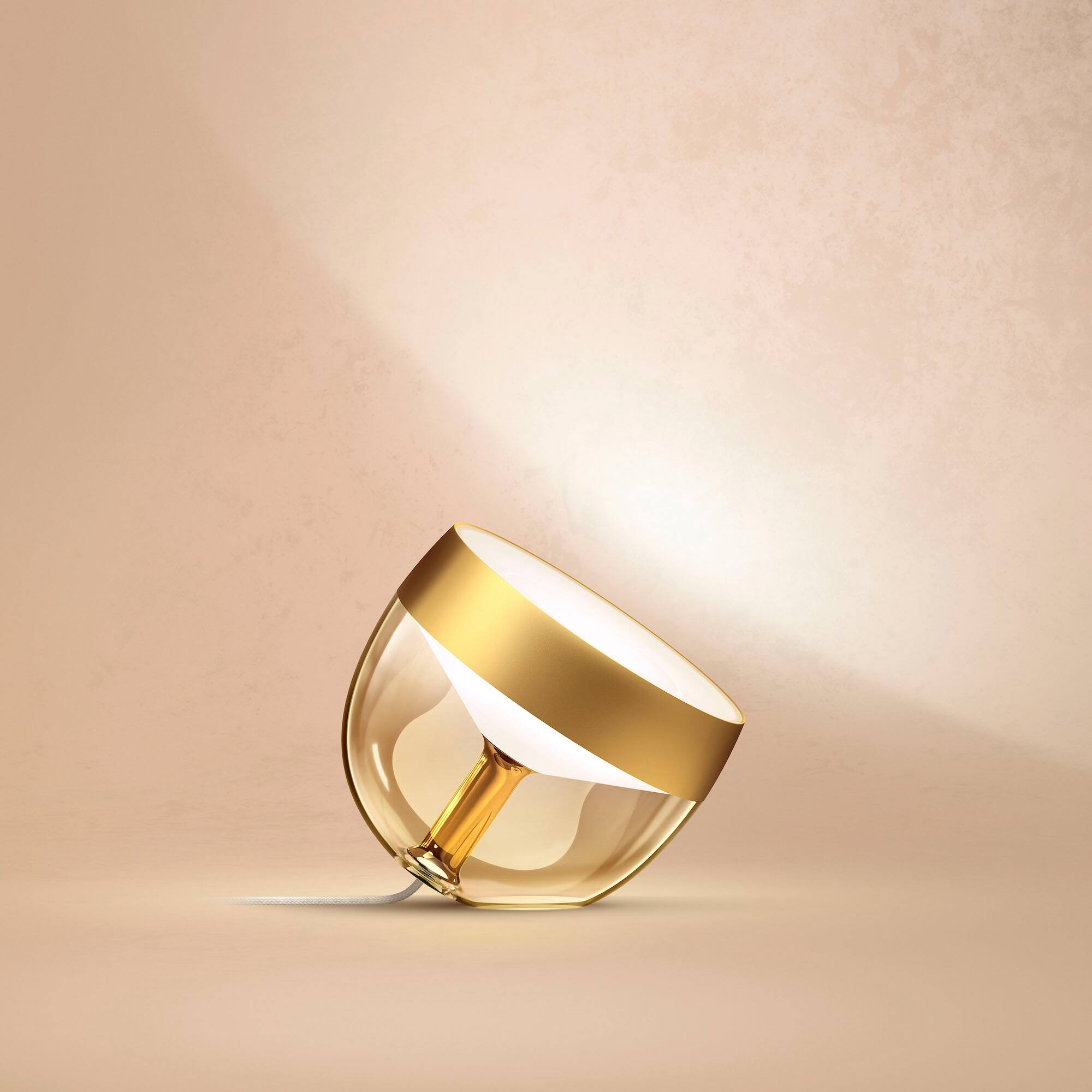 Alt View 12. Philips - Hue Iris Limited Edition Table Lamp - Gold.