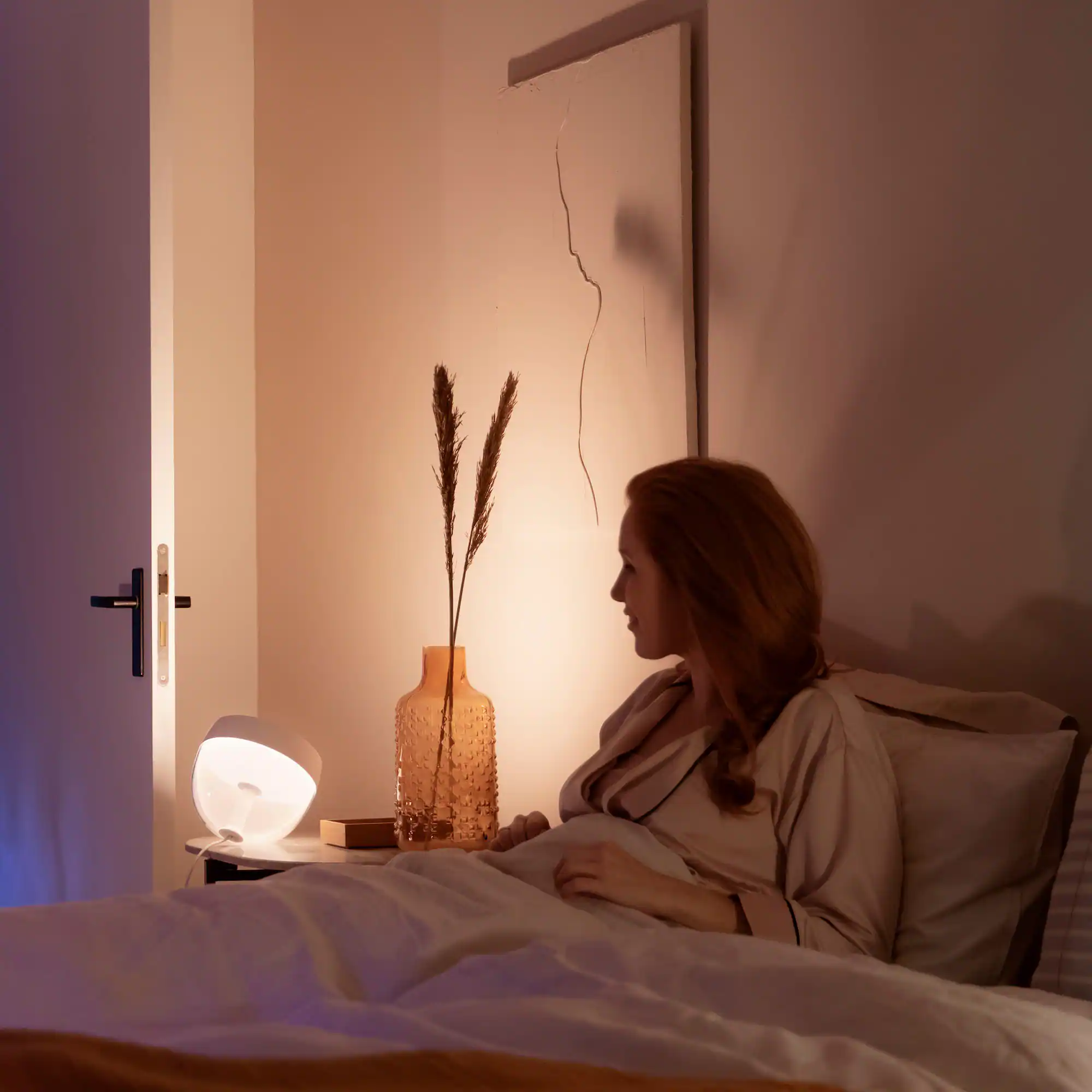 Alt View 14. Philips - Hue Iris Limited Edition Table Lamp - Gold.