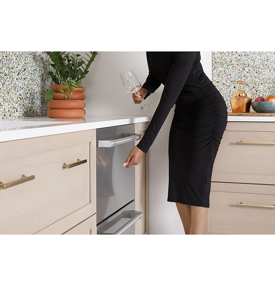 Café 24 Top Control Built-In Double Drawer Dishwasher, Customizable Matte  White CDD420P4TW2 - Best Buy