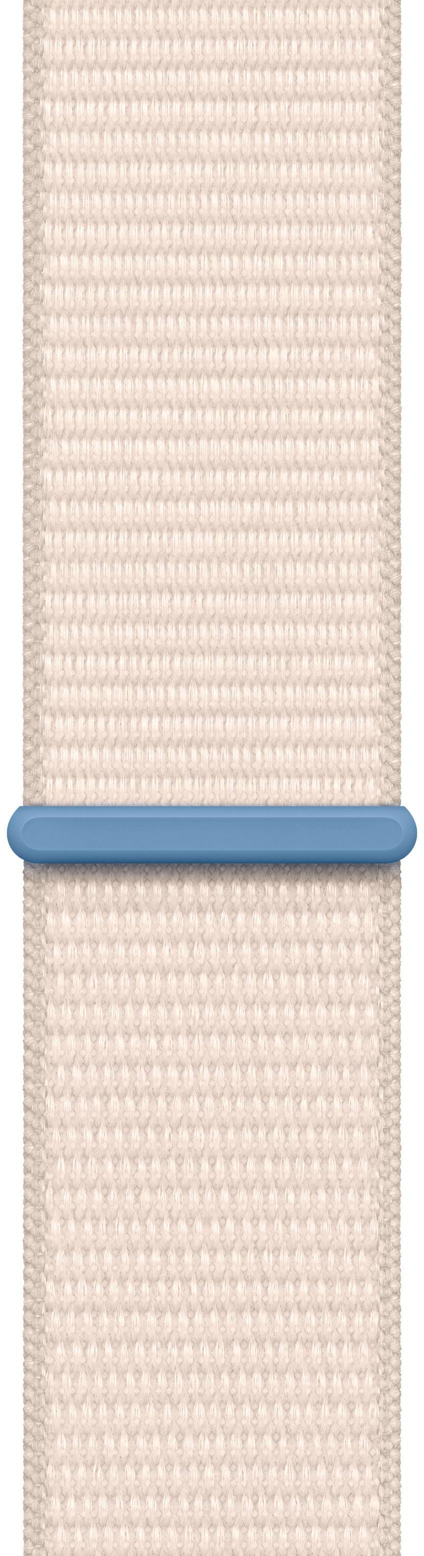 Angle. Apple - 45mm Sport Loop - Starlight.