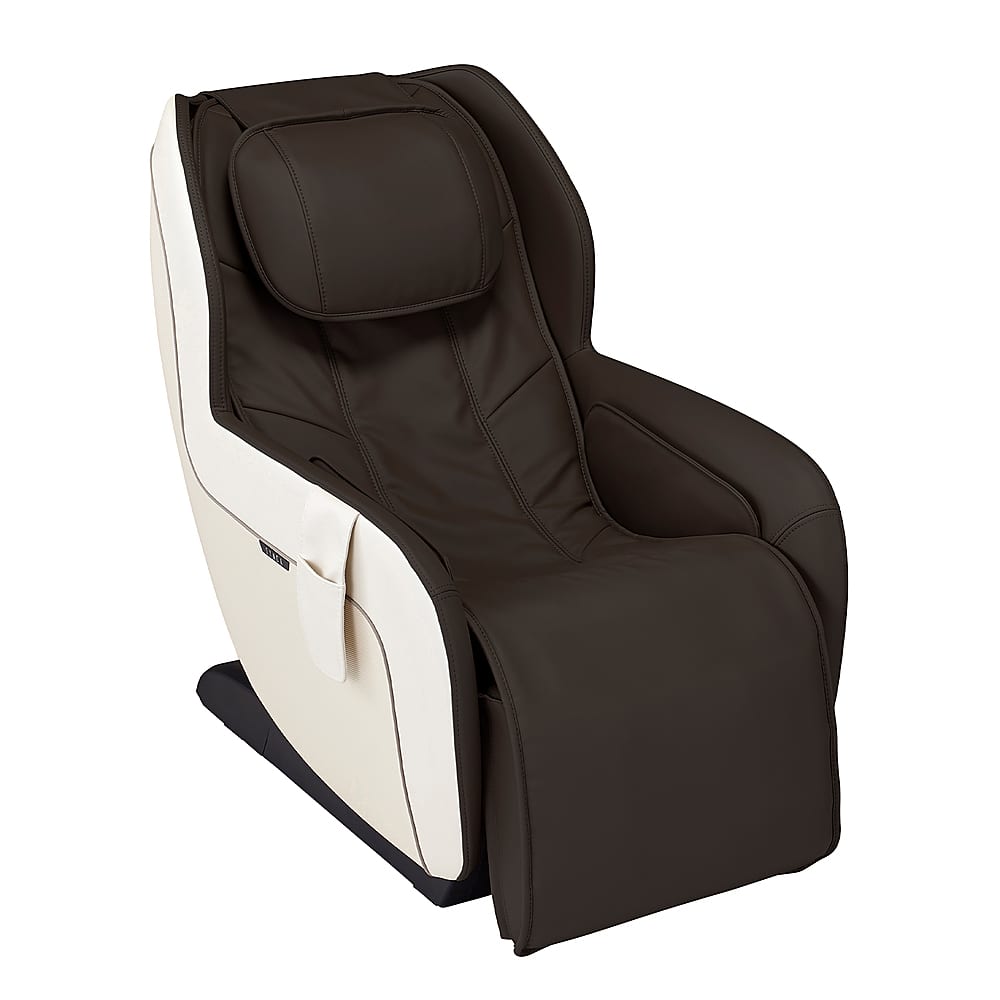 Angle View: Synca Wellness - CirC+ Zero Gravity SLTrack Massage Chair - Brown