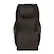 Front. Synca Wellness - CirC+ Zero Gravity SLTrack Massage Chair - Brown.