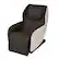 Left. Synca Wellness - CirC+ Zero Gravity SLTrack Massage Chair - Brown.