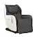Alt View 18. Synca Wellness - CirC+ Zero Gravity SL Track Massage Chair - Gray.
