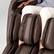 Alt View 17. Synca Wellness - Hisho SLTrack Zero Gravity Massage Chair - Brown.