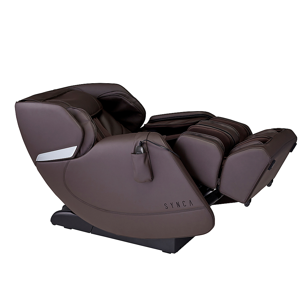 Synca Wellness Hisho SLTrack Zero Gravity Massage Chair Brown Hisho Brown -  Best Buy