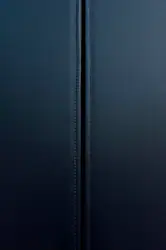 JennAir - Leather Refrigerator Panel - Gray - Front_Zoom